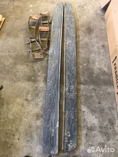 Пороги Land Rover Discovery 2013 комплект