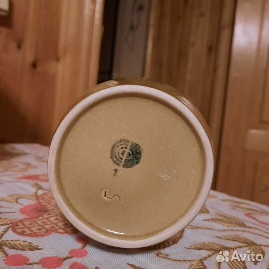 Ваза керамика СССР винтаж клеймо