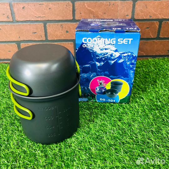 Набор анодированной посуды для кемпинга