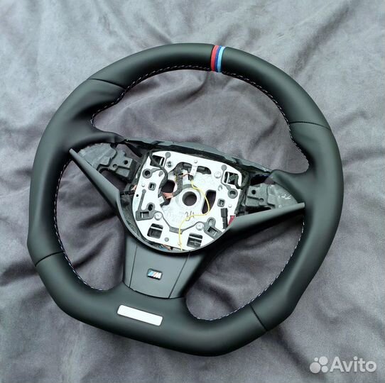 Руль бмв Е60 FT-tuning Триколор