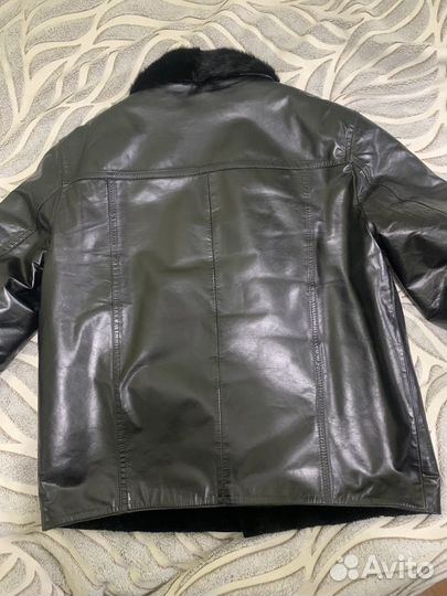 Дубленка натуральная мужская 48 50 размер