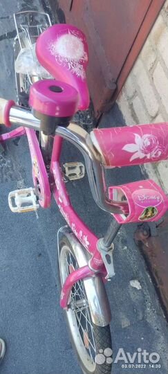 Детский велосипед для девочки