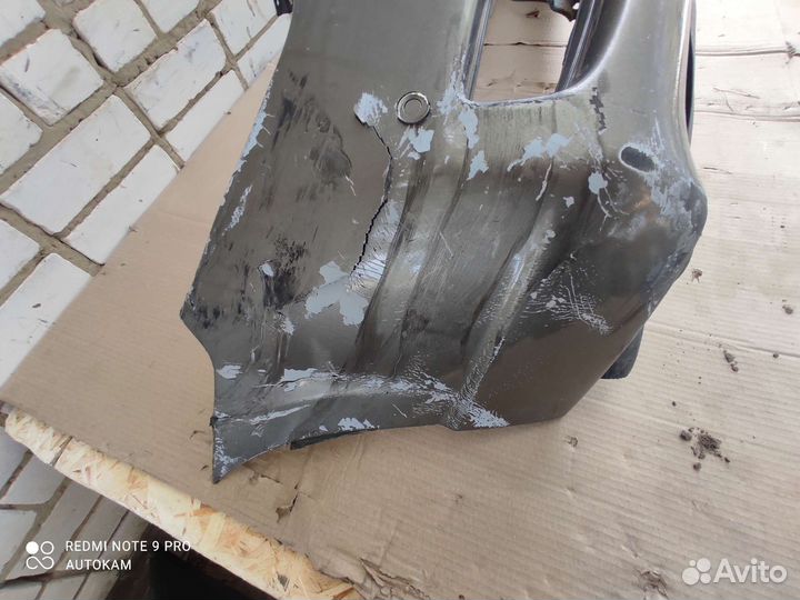 Бампер передний Honda civic 4d дефект