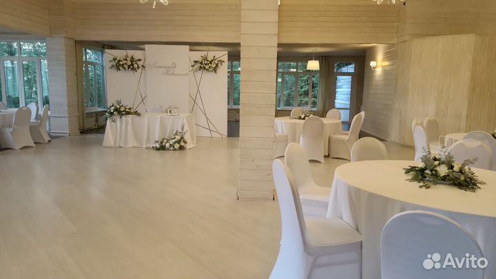 Свадебные украшения зала