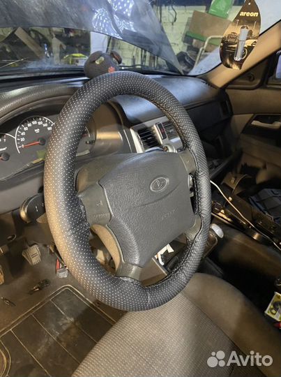 Перетяжка руля эко-кожей