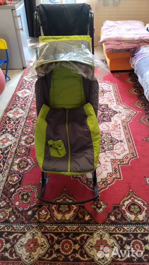 Детские санки коляска бу