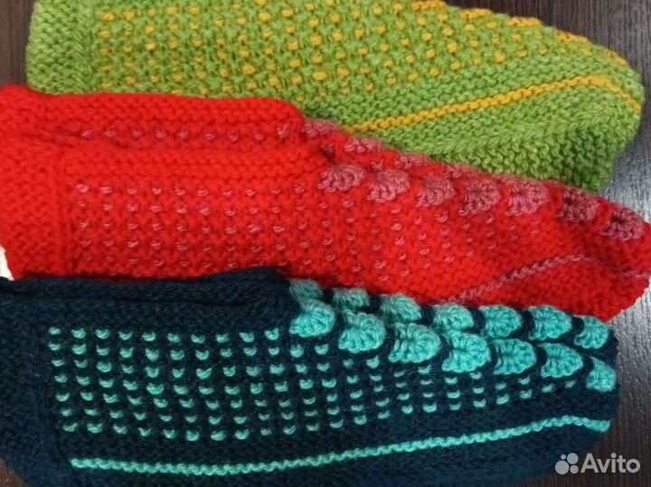 Следки вязаные ручной работы