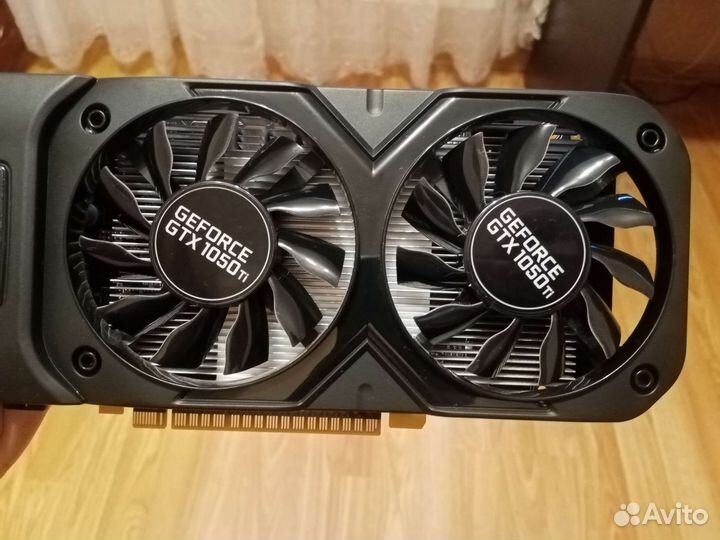 Видеокарта gtx 1050 ti palit