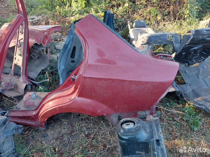 Крыло заднее левое chevrolet aveo