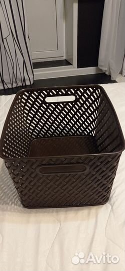Корзинка плетеная для хранения ротанг