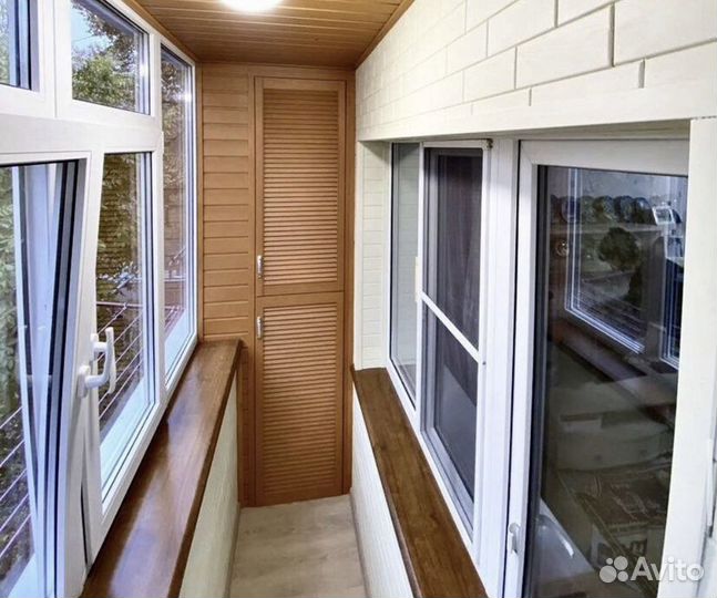 Отделка и утепление балконов и лоджий