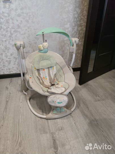 Детские электронные качели для новорожденных