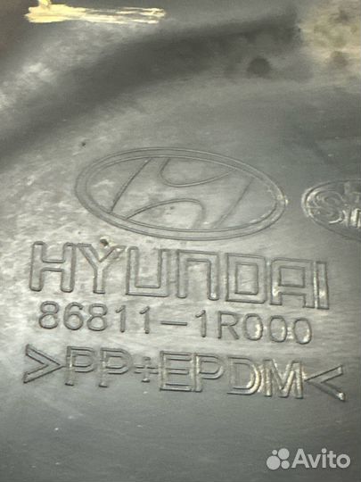 Подкрылок передний левый Hyundai Solaris 1