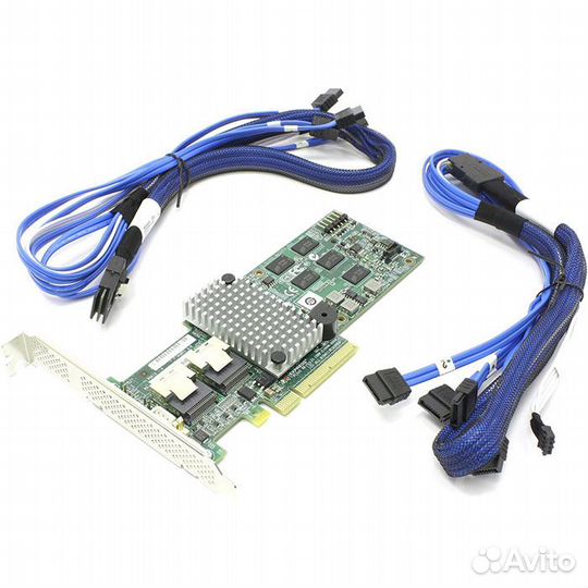 Контроллер Intel RS2BL080 Raid SAS/sata LP 8 int