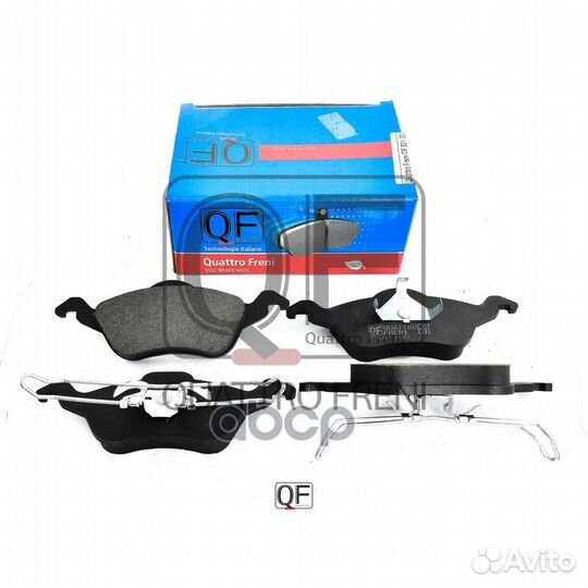 Колодки тормозные дисковые передние к-т qf62100