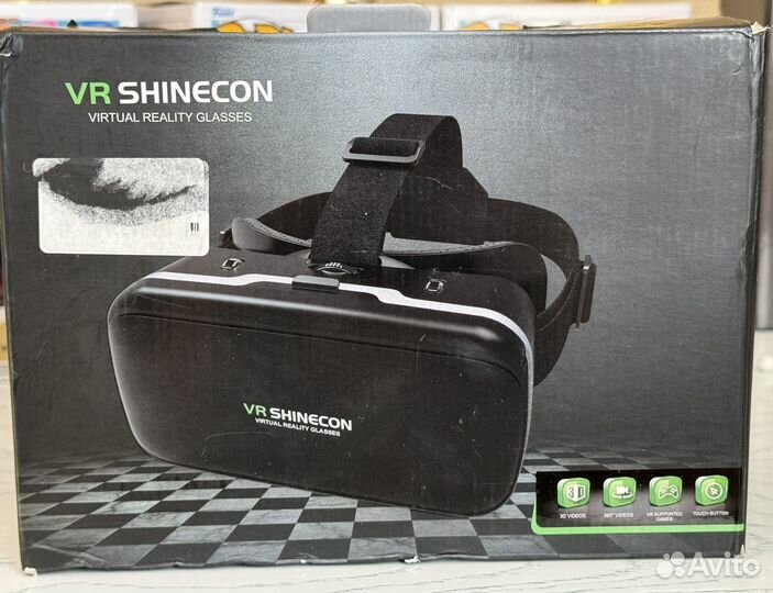 VR shinecon virtual reality glasses