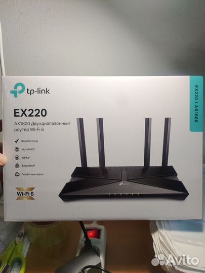 Новый WiFi6 гигабит 2 диапазона скоростной роутер