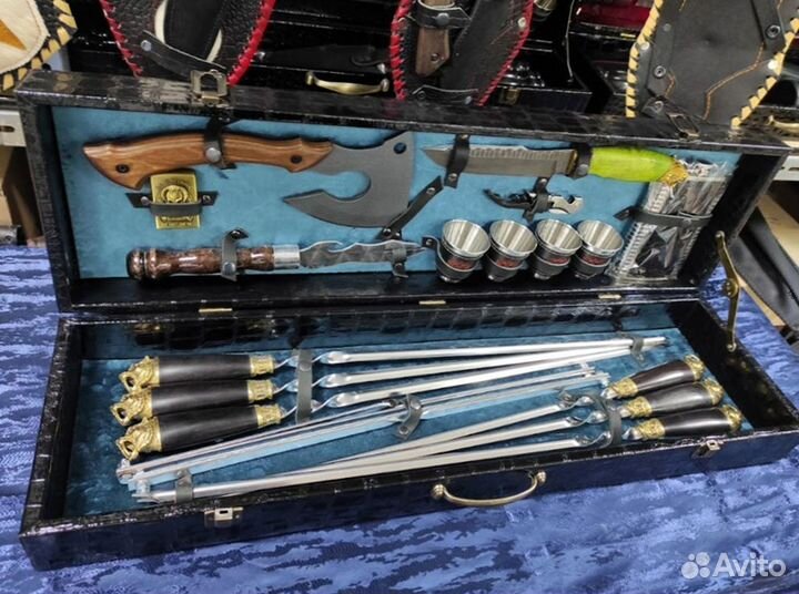 Шашлычный подарочный набор