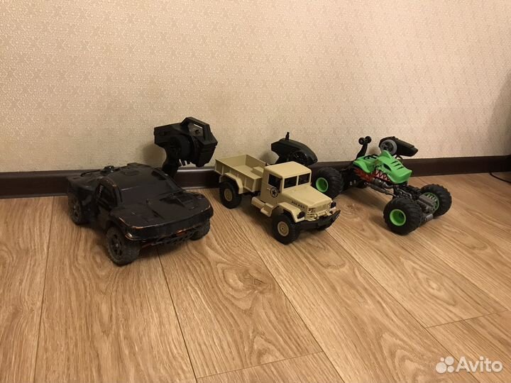 Машинки на пульте управления