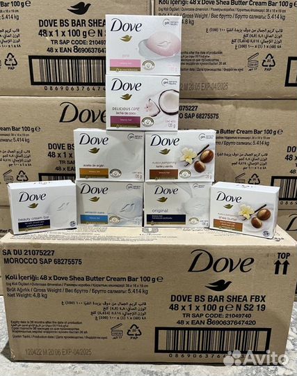 Мыло Dove 100 гр, 135 гр Оригинал Германия