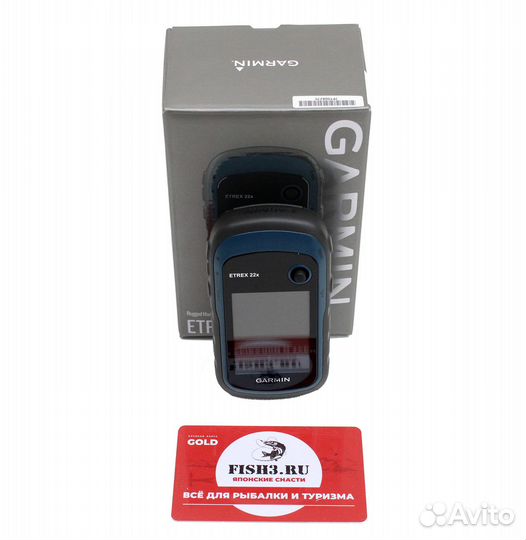 Портативный навигатор Garmin eTrex 22x для рыбалки