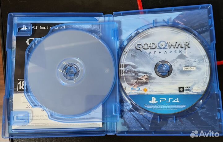 God of war ragnarok ps4/ps5 диск русская озвучка