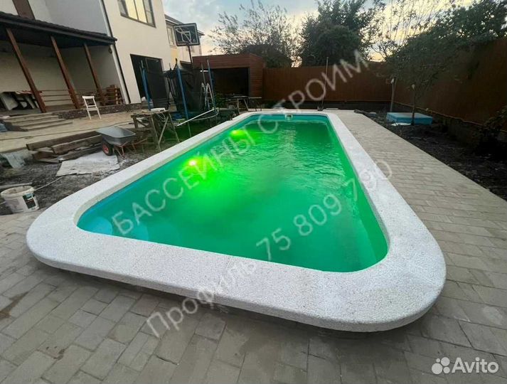 Бассейн 8х3х1,5 от производителя