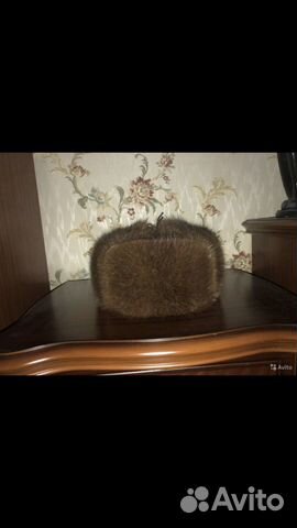 Мужская шапка из норки