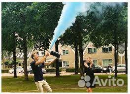 Цветной дым (огнетушитель) для Гендер пати