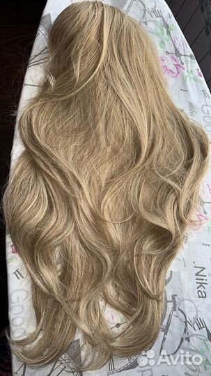 Парик блонд длинный