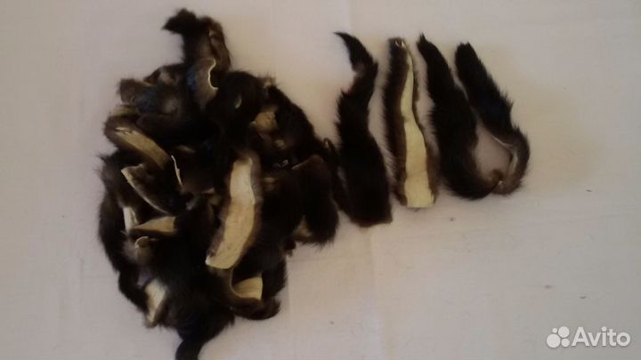 Куски меха новые-норка нутрия ягненок овчина