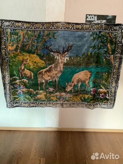 Плюшевый ковер СССР