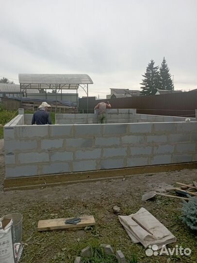 Строительство домов, бетонные работы