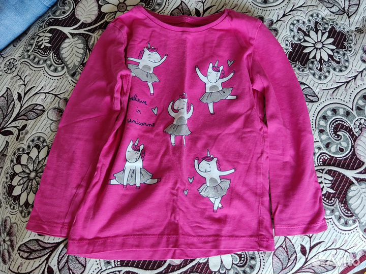 Детская одежда для девочек 86 92 пакетом