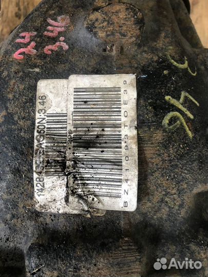 Редуктор задний BMW E39 3.46 Редуктор бмв Е39 3.46