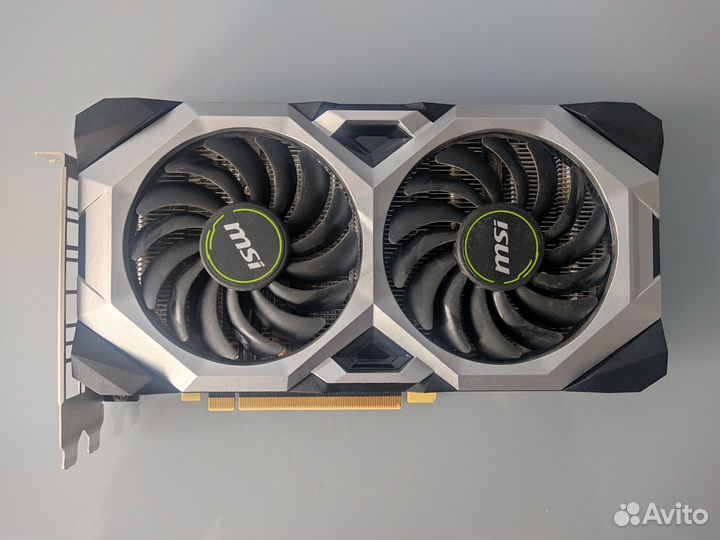 Видеокарта MSI GeForce RTX 2060 ventus 6GB