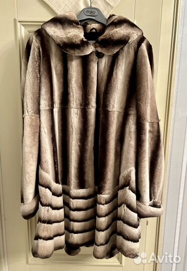 Шуба Compela кролик Рекс под шиншиллу