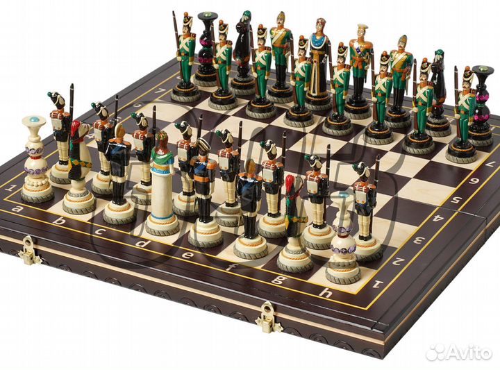 Шахматы Монархия (фигуры из хлеба) (51589)