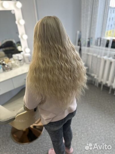 Микро наращивание волос