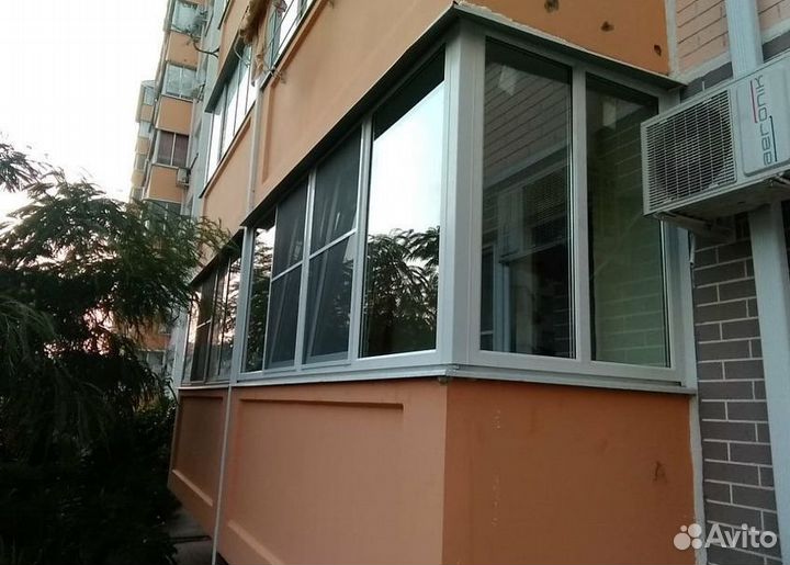 Остекленение балконов