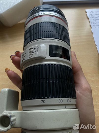 Объектив Canon EF 70-200mm f 4.0 L usm