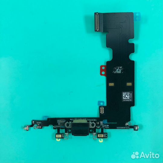 Шлейф iPhone 8 Plus с разьемом зарядки черный