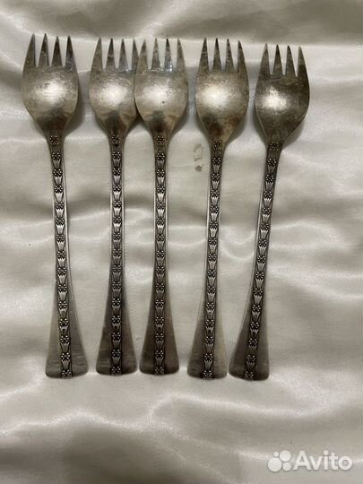 Набор столовый серебрянный СССР