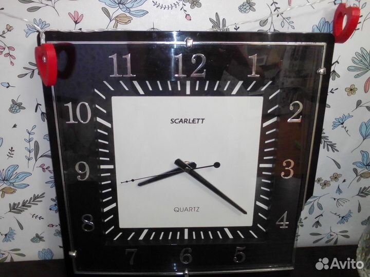 Часы настенные Scarlett бу