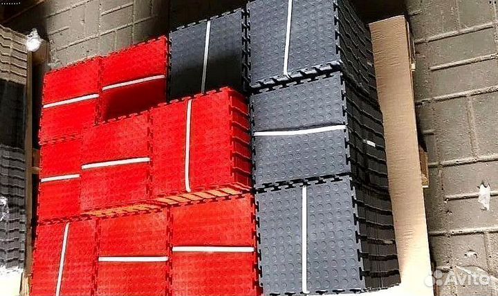 Модульные полы для гаража