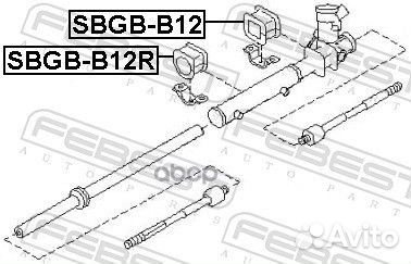 Втулка рулевой рейки subaru impreza G11 2000.02