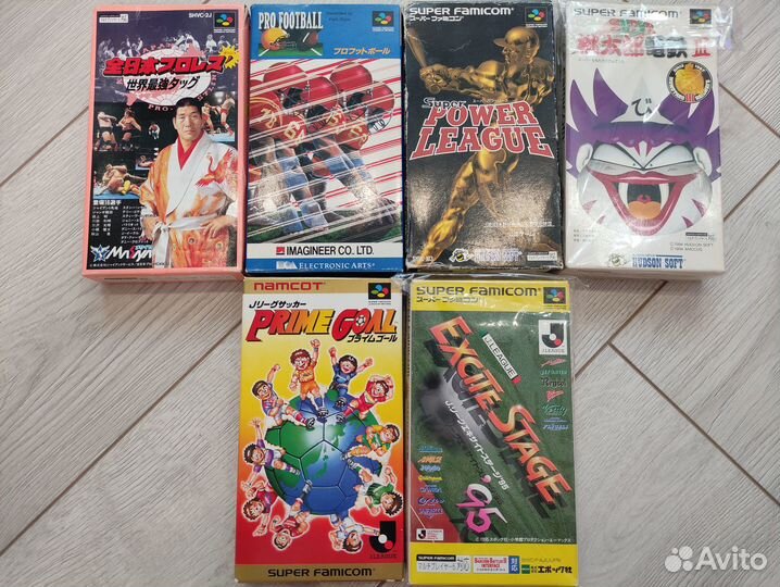 Коробочные картриджи Super Famicom, Famicom