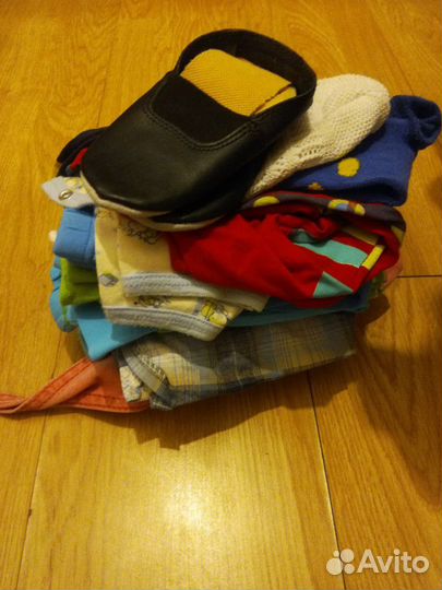 Одежда на мальчика, 10 вещей, от 6 мес до 2 лет