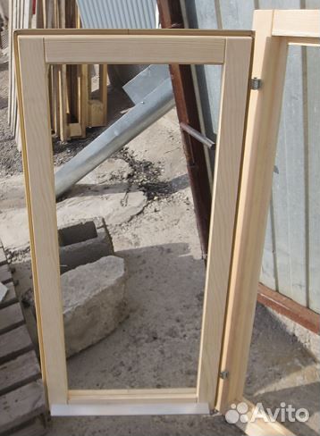 Рама оконная для дачи с одной створкой 1,3*1 м