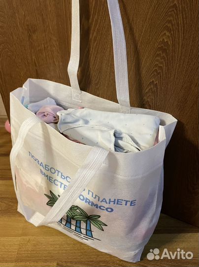 Вещи пакетом на девочку 56-68 (0-9 месяцев)